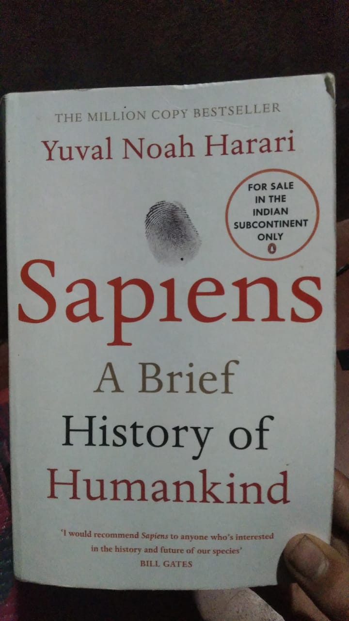 Sapiens Book Cover